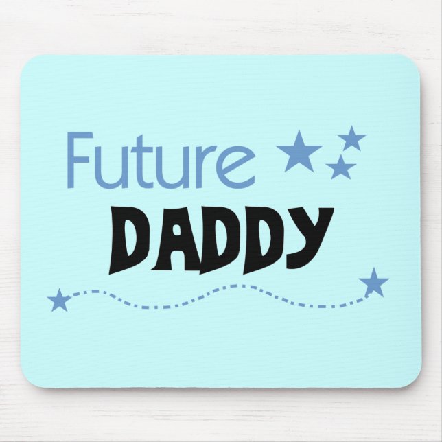 Future Daddy Tshirts and Gifts Mouse Mat (Front)