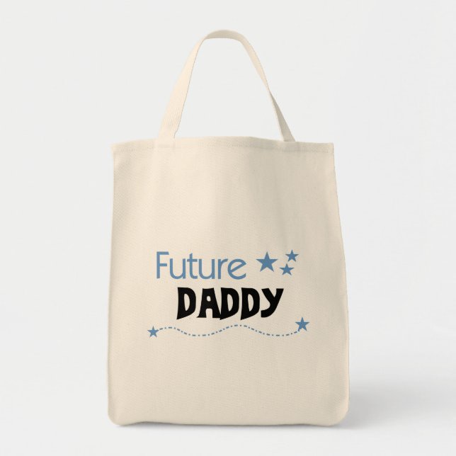 Future Daddy Tshirts and Gifts Tote Bag (Front)