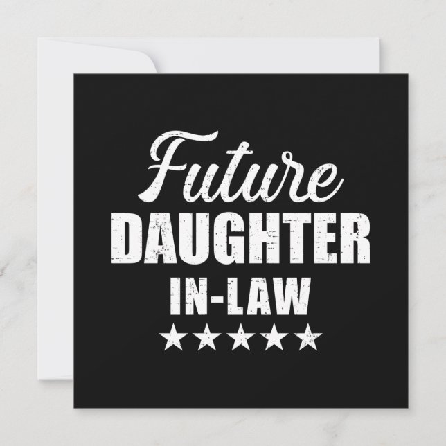 Future daughter-in-law for wedding and engagement (Front)