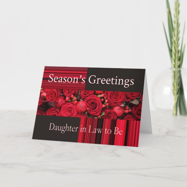 future daughter in law  Merry Christmas card (Front)