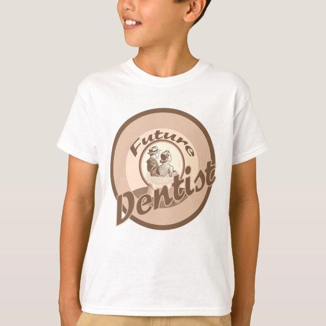 Future Dentist Kids Occupation T-shirt (Front)