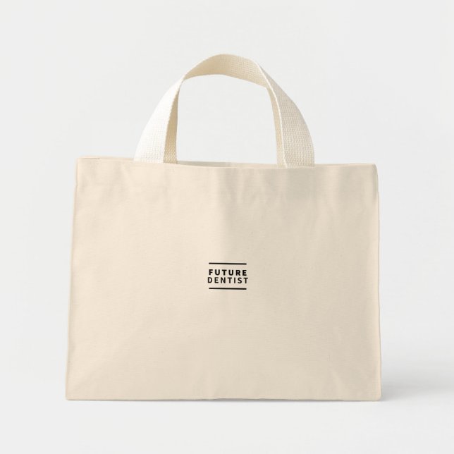Future dentist mini tote bag (Front)