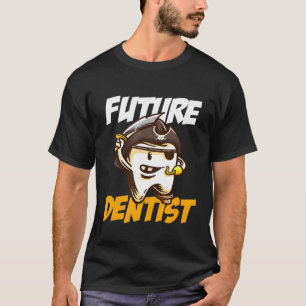 Future Dentist Pirate Dental Hygiene Teeth Care T-Shirt