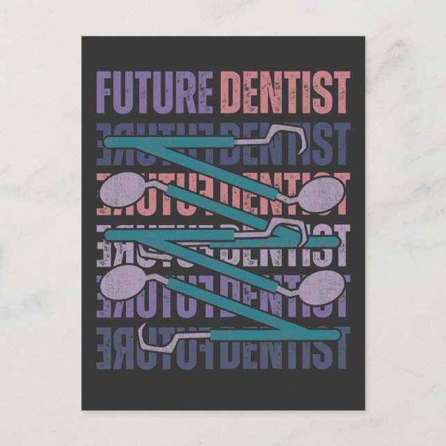 Future Dentist     Postcard (Front)