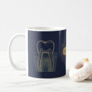 Future Dentist Vintage Anatomical Tooth Dental S Coffee Mug