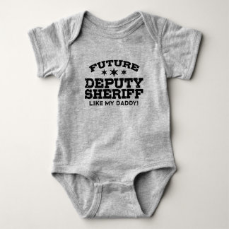 Future Deputy Sheriff Baby Bodysuit
