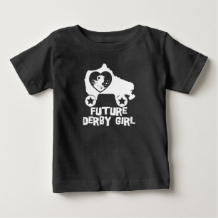 Future Derby Girl, Roller Skating design for Kids Baby T-Shirt