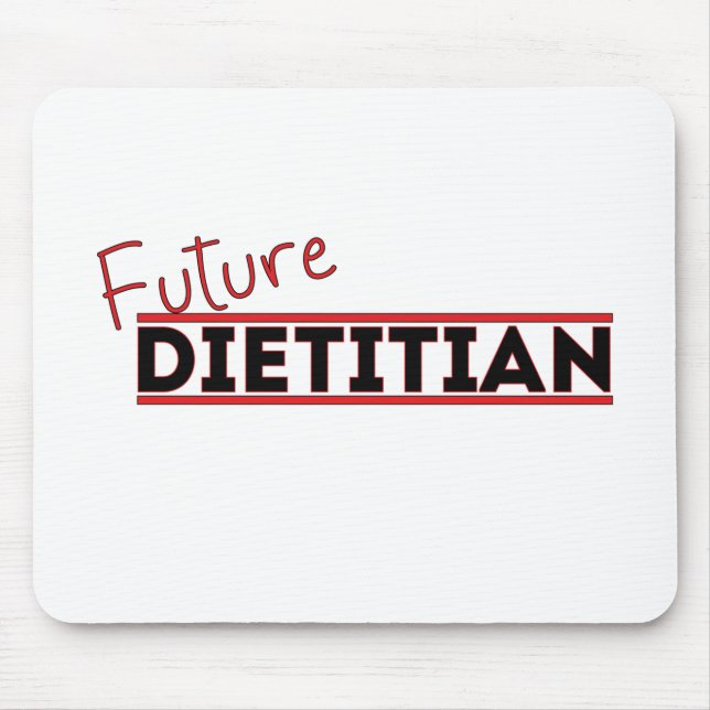 Future Dietitian Mouse Mat (Front)