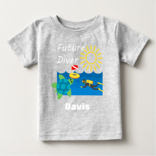 Future Diver Design - Baby Fine Jersey T-Shirt