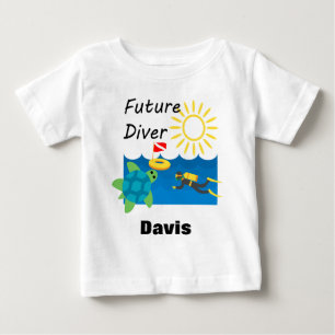 Future Diver Design - Baby Fine Jersey T-Shirt