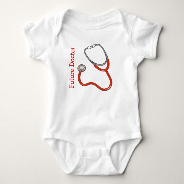 Future Doctor Baby Bodysuit (Front)
