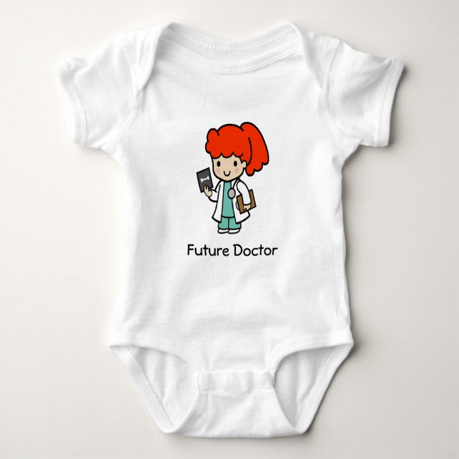 Future Doctor Baby Bodysuit (Front)