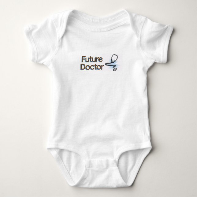 Future Doctor Baby Bodysuit (Front)