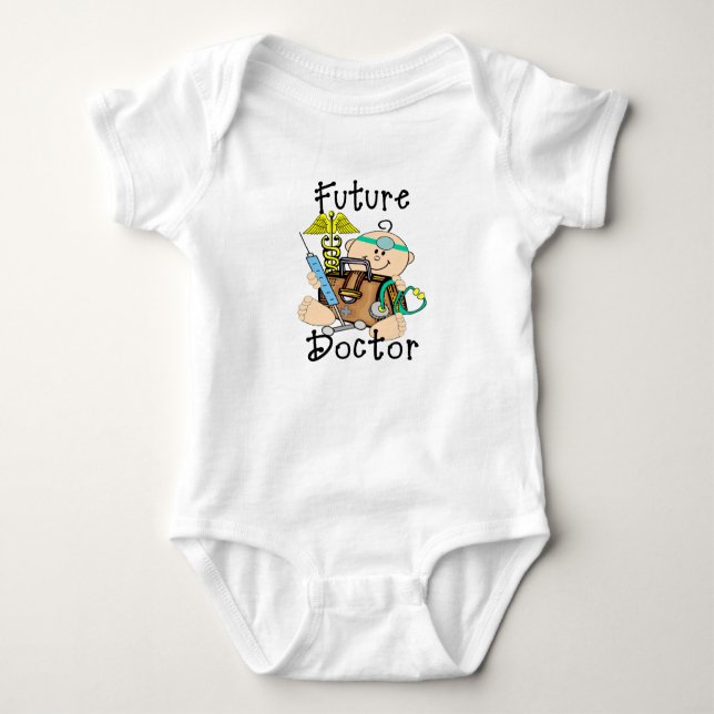Future Doctor Baby Bodysuit (Front)