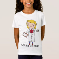 Future Doctor Girl Blonde Hair