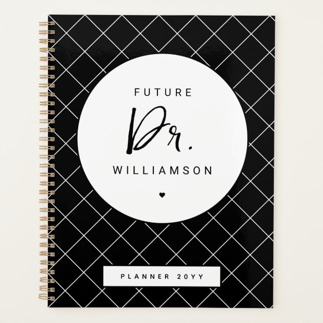 Future Doctor | Medical School Doctoral Student Planner (Front)