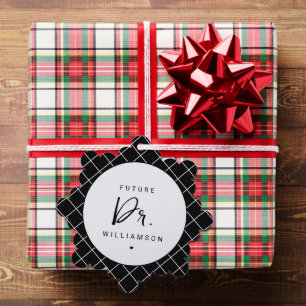 Future Doctor   Medical School Doctoral Student Tree Decoration Card