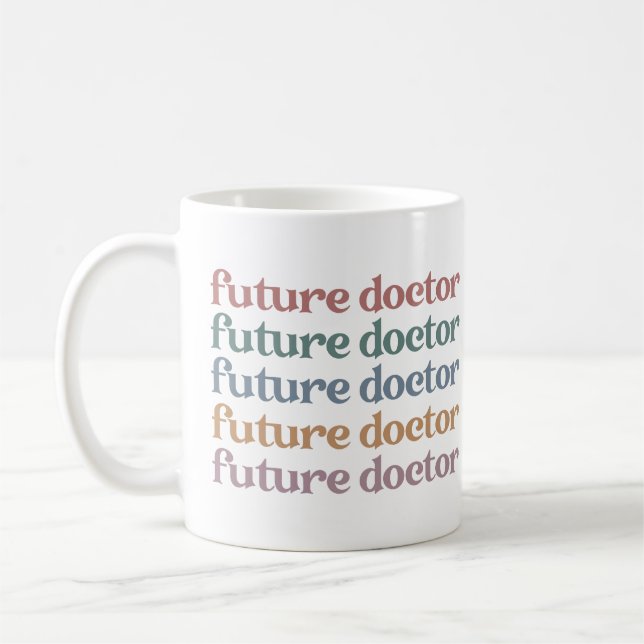 Future Doctor Medical school Student Gift Coffee Mug (Left)