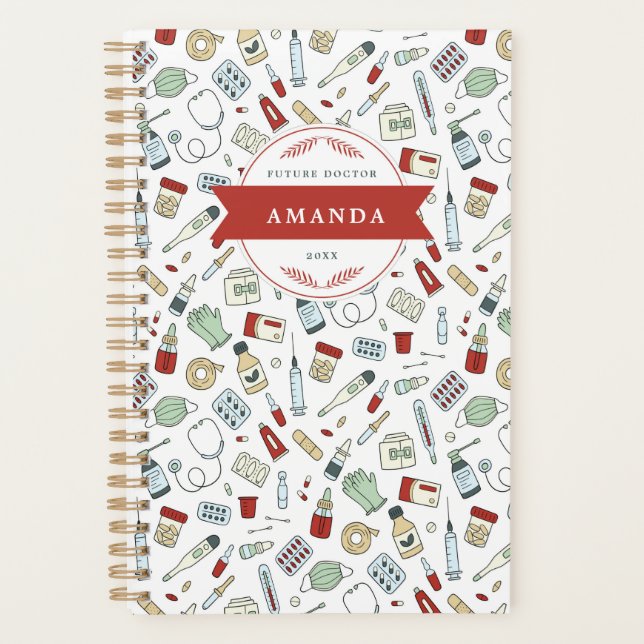Future Doctor- Nurse - Medical - Modern Planner (Front)