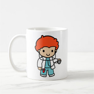 Future Doctor, orange hair Coffee Mug