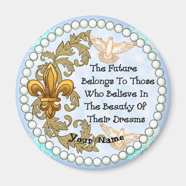 Future Dreams   Magnet (Front)