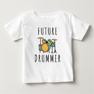 future Drummer Baby T-Shirt