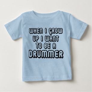 Future Drummer Music Baby T-shirt