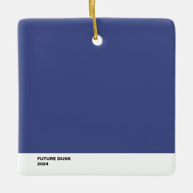Future Dusk Ceramic Ornament (Front)