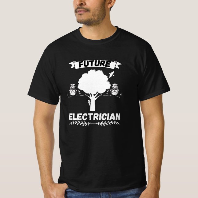 Future Electrician - Profession T-Shirt (Front)