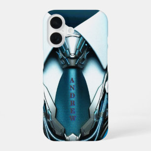 Future Elegance–4D Necktie iPhone 16 Case for Dads