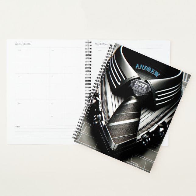Future Elegance– 4D Necktie Planner for Dad & Him (Display)