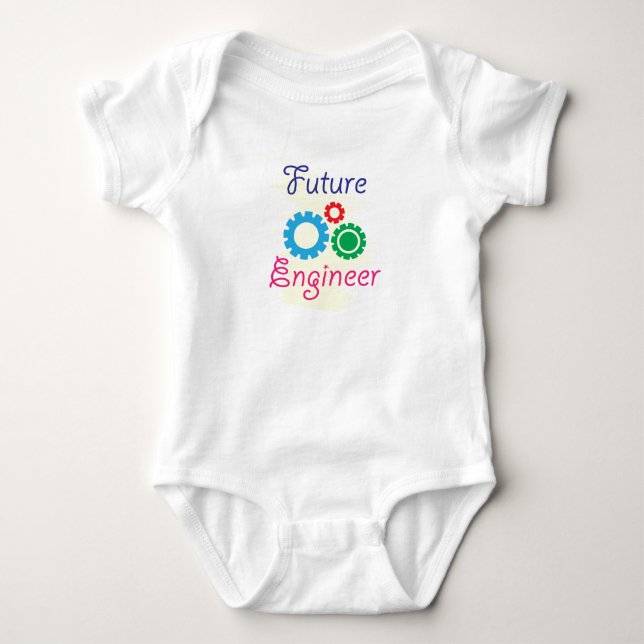 Future Engineer Baby Bodysuit (Front)