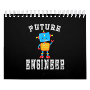 Future Engineer Costume Robot Robotics Lover Gift Calendar
