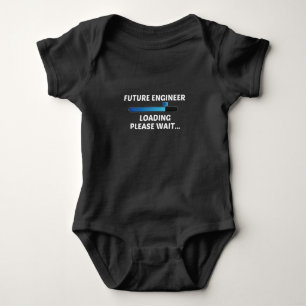 Future engineer Loading Please Wait...,baby gift Baby Bodysuit