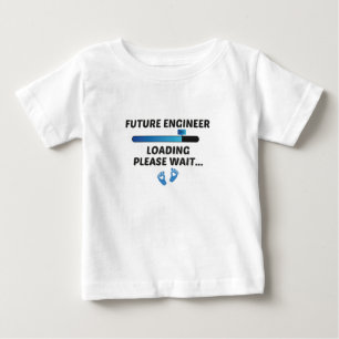 Future engineer Loading  Please Wait...,baby gift  Baby T-Shirt