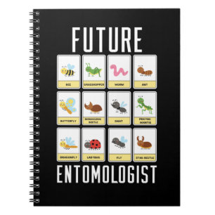 Future Entomologist Insects Bug Types Notebook
