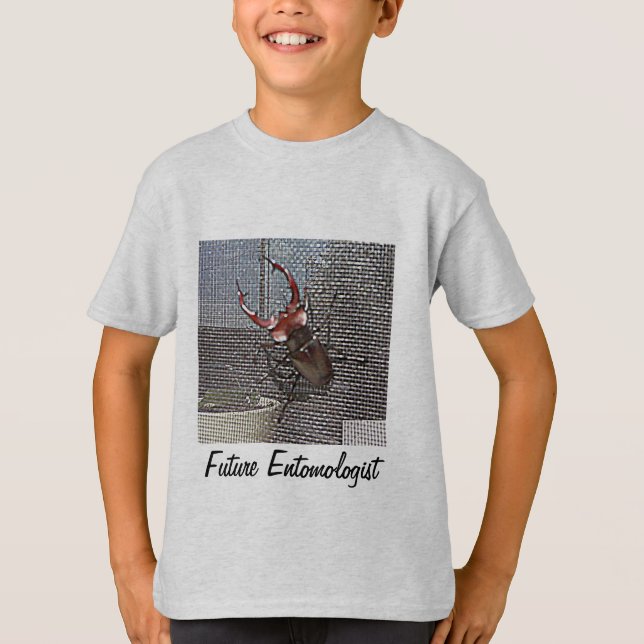 Future Entomologist Kids T-shirt (Front)