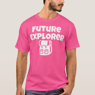 Future Explorer Shirt For Boys Girls Travel Campin