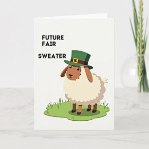 Future Fair Sheep Card