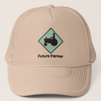 Future Farmer Blue Trucker Hat