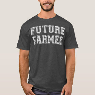 Future Farmer Lover Vintage Farmer in Training Fun T-Shirt