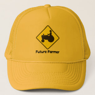 Future Farmer Yellow Trucker Hat