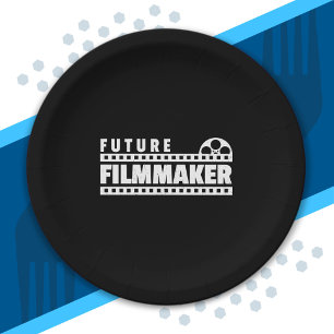 Future Filmmaker Indie Movie Director Producer Paper Plate