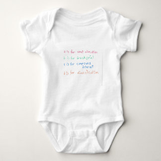 Future Financial Advisor Baby Bodysuit