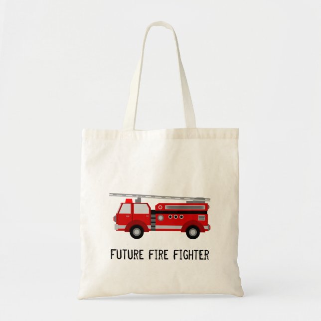Future fire fighter tote bag (Front)