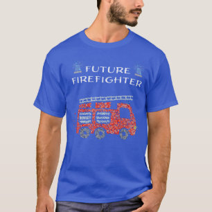 Future Firefighter Fire Truck Deployment T-Shirt