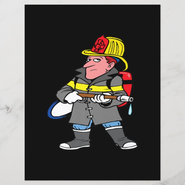 Future Firefighter Hose Jacket & Helmet Rescue (Front)