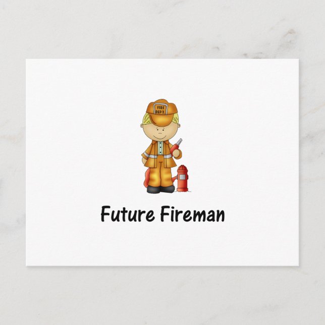 future fireman (2) postcard (Front)