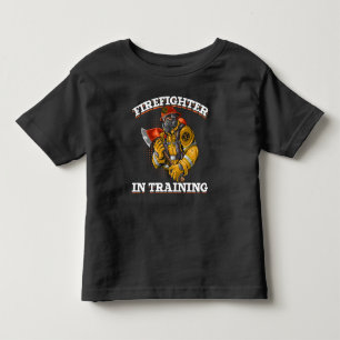 Future Fireman Cool Boys and Girls Firefighter Toddler T-Shirt
