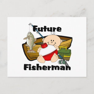 Future Fisherman Postcard